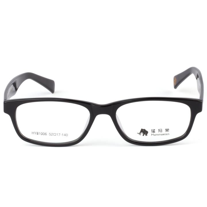 猛犸象超薄板材眼镜架复古款HY81006-C01
