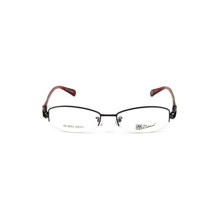 PICASSO毕加索金属眼镜架55-2053C6（附赠原装镜盒）