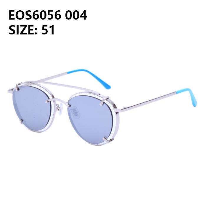 Eje Optico Sistema太阳眼镜EOS6056 004 银框浅蓝片