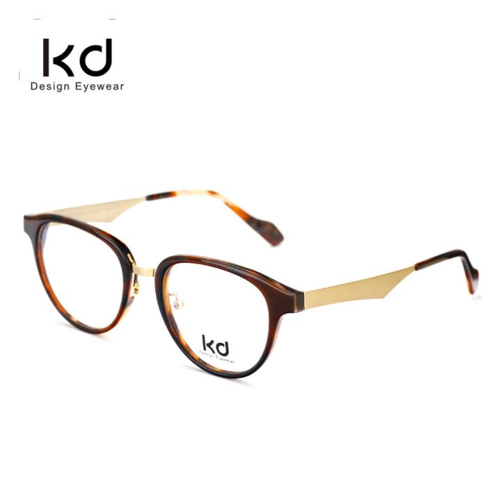 KD设计师手制板材金属眼镜kc7002-C05
