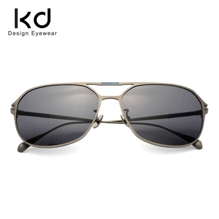 KD时尚偏光太阳镜KD6902-S12 枪框黑灰片