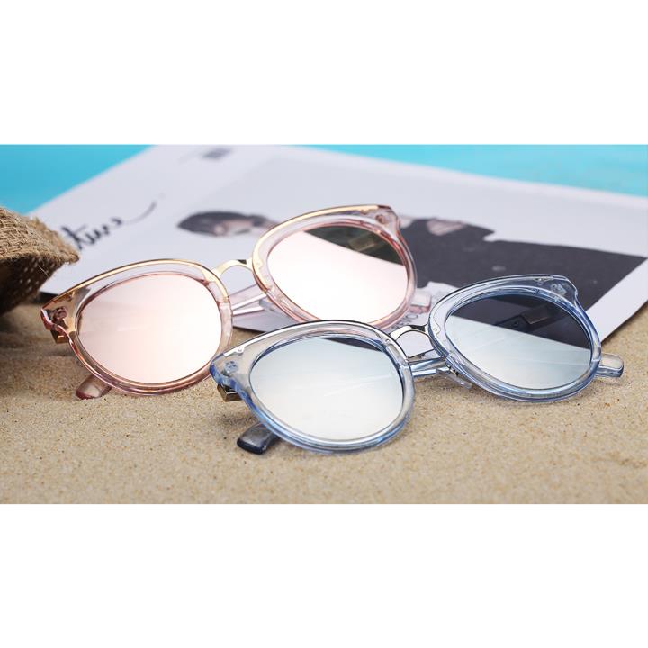 HAN SUNGLASSES PC防UV太阳眼镜-粉框粉色片(HN55043 C2/M)