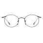HAN COLLECTION不锈钢光学眼镜架-亮黑(HN42035 C1/M)