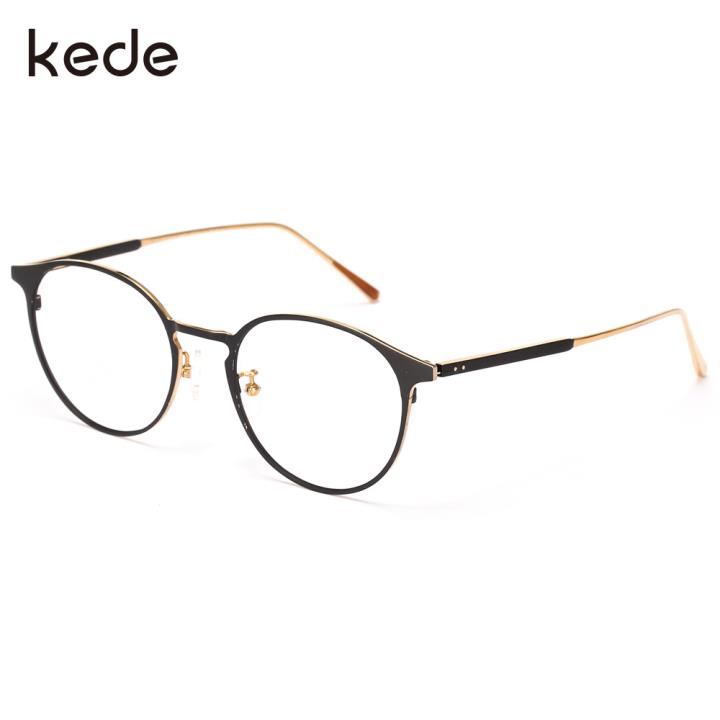 HAN kede联名款光学眼镜架HN42095M C3 黑金