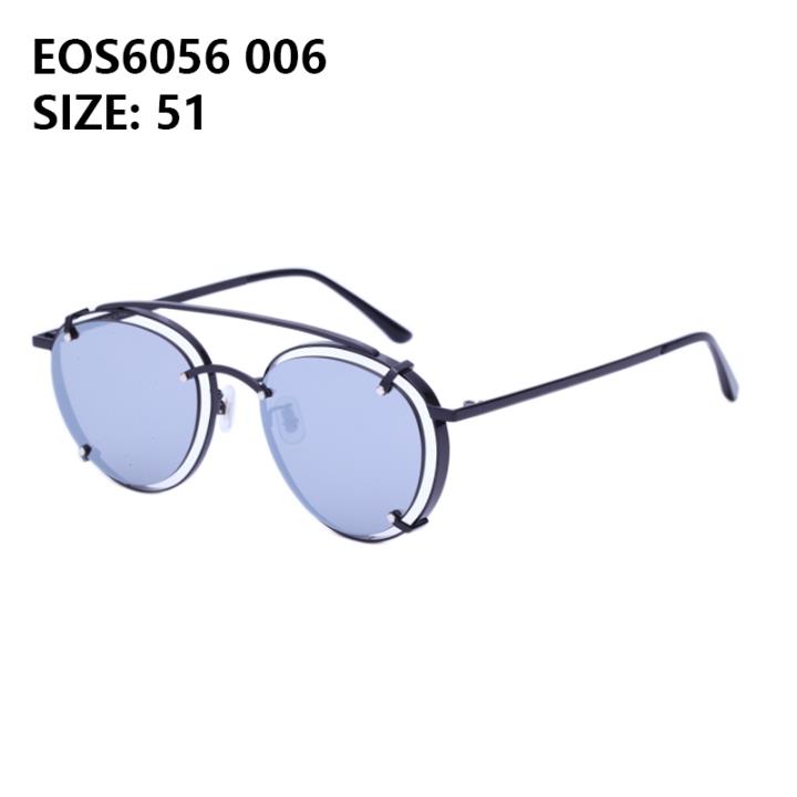 Eje Optico Sistema太阳眼镜EOS6056 006 黑框浅蓝片