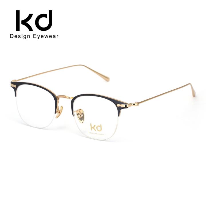 KD光学眼镜架KD2030024F C2 黑/金