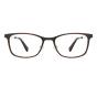 HAN时尚光学眼镜架HD3505-F04 黑棕色