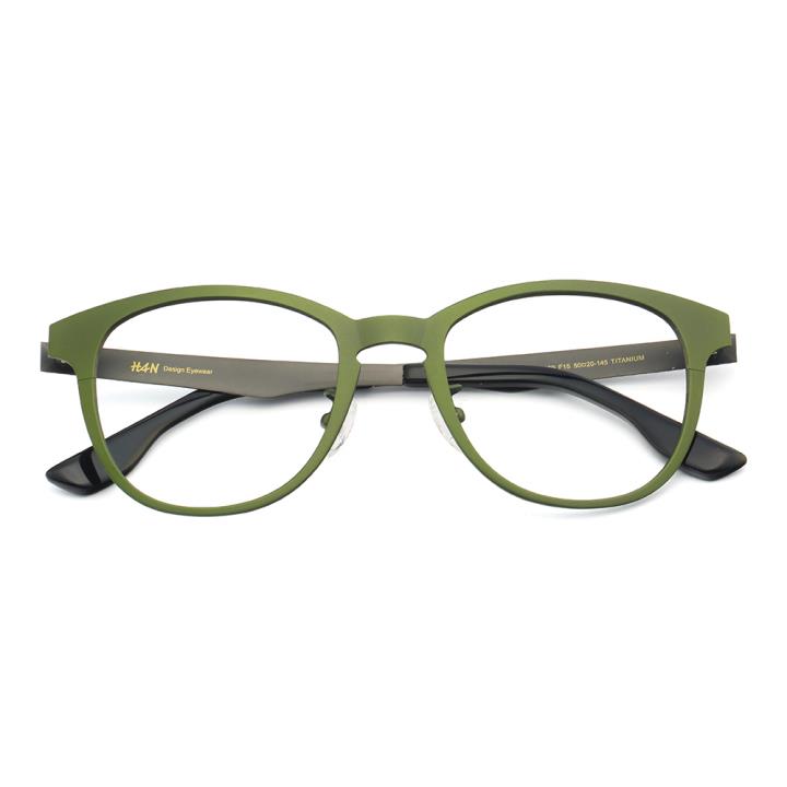HAN时尚光学眼镜架HD49109-F15时尚墨绿