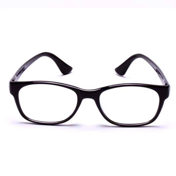 EYELUCY TR90记忆板材眼镜架DS023-黑色