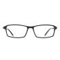 HAN时尚光学眼镜架HD4869-F01 黑透白