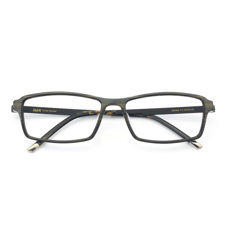 HAN时尚光学眼镜架HD4869-F13 方木纹