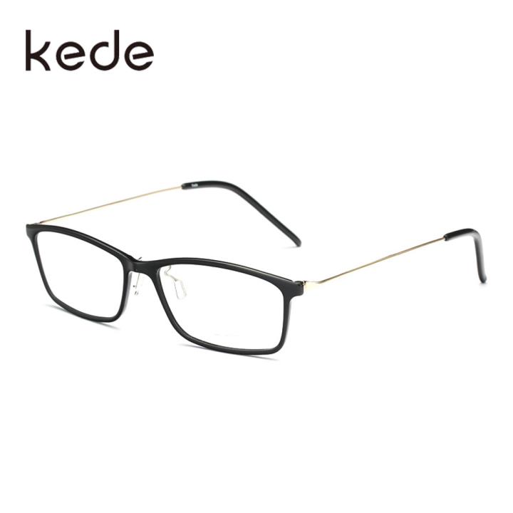 kede时尚光学眼镜 ke1832-F01 亮黑