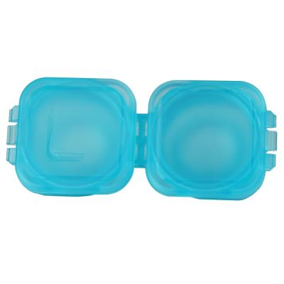 Bonasse博尚台湾原装进口隐形眼镜双联盒SC-501果冻蓝