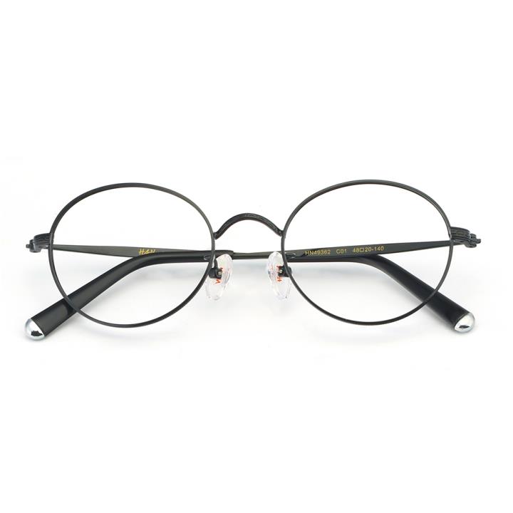 kede HAN联名款光学眼镜架-经典黑色(HN49362-C01)