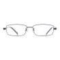 HAN纯钛时尚光学眼镜架-枪色(HN49375-C02)