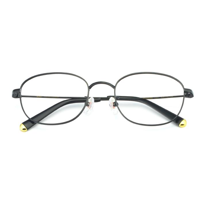 HAN合金光学眼镜架-经典黑（HN49384-C01）