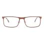 HAN COLLECTION不锈钢光学眼镜架-红棕色(HN42052 C3/L)