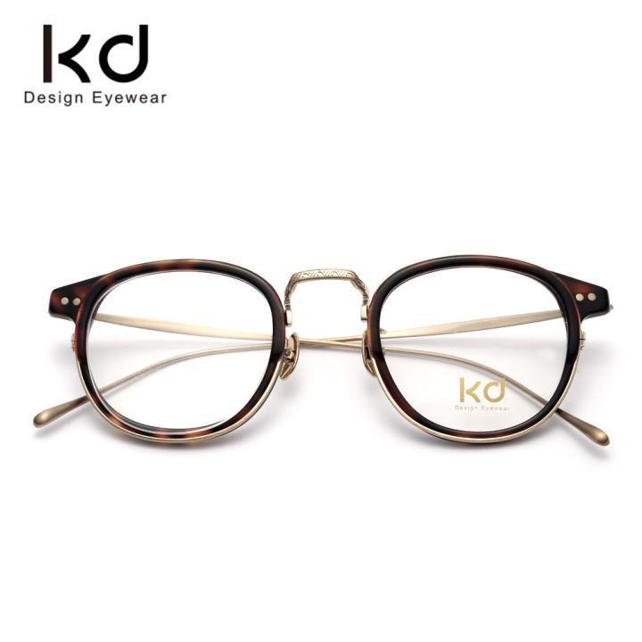 KD时尚光学眼镜架KD75000S-C2棕玳瑁