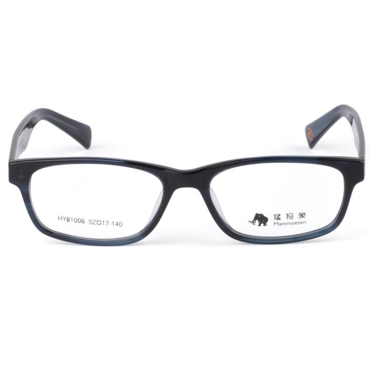 猛犸象超薄板材眼镜架-藏青(HY81006-C03)