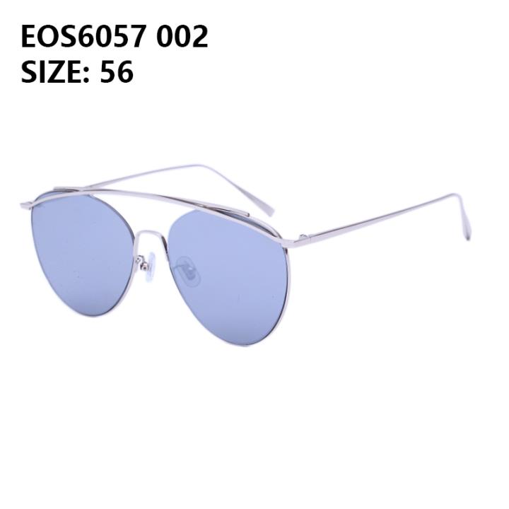 Eje Optico Sistema太阳眼镜EOS6057 002 银框浅蓝片