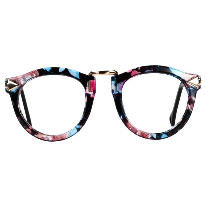 HAN时尚潮款防辐射蓝光眼镜架-琉璃色(HD2624-C10)