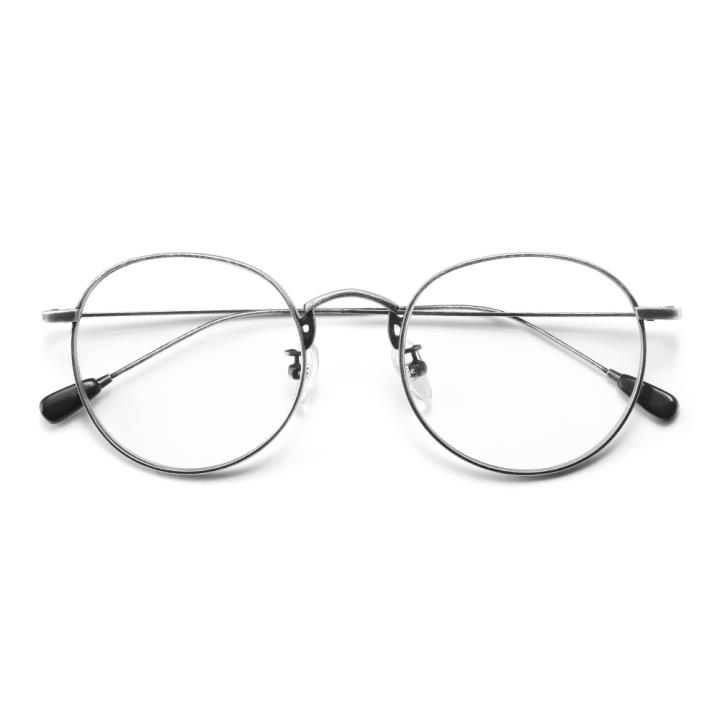 HAN COLLECTION不锈钢光学眼镜架-哑银色(HN42079M C1)