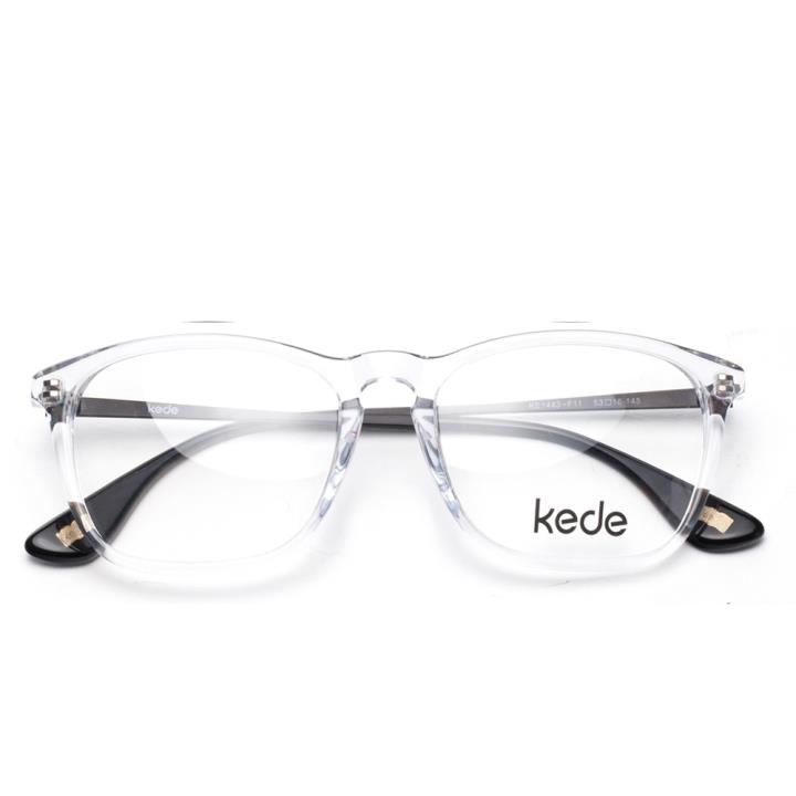 Kede时尚光学眼镜架Ke1443-F11  透明色