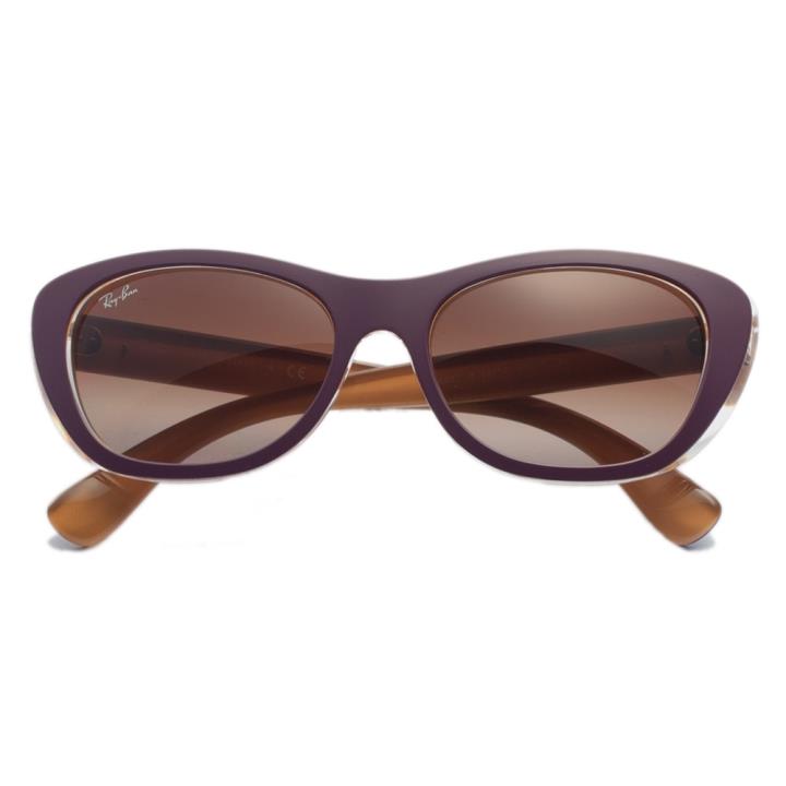 RAY BAN雷朋板材太阳眼镜-紫框棕片(ORB4227-61921355)