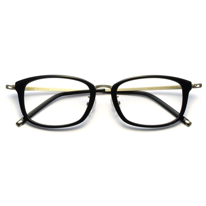 HAN时尚光学眼镜架HD4835-F01 经典亮黑