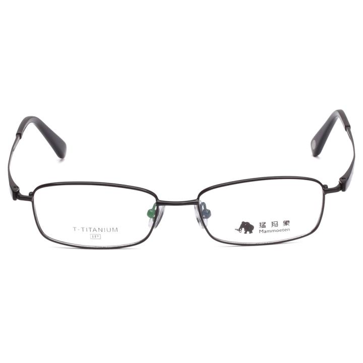 猛犸象钛合金眼镜架商务款8103-C7
