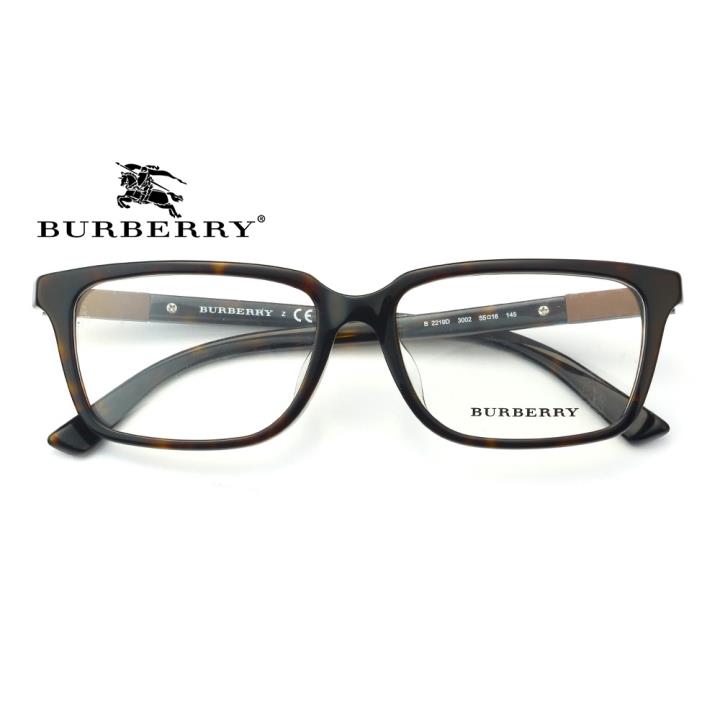 BURBERRY框架眼镜0BE2219D 3002 55 玳瑁色