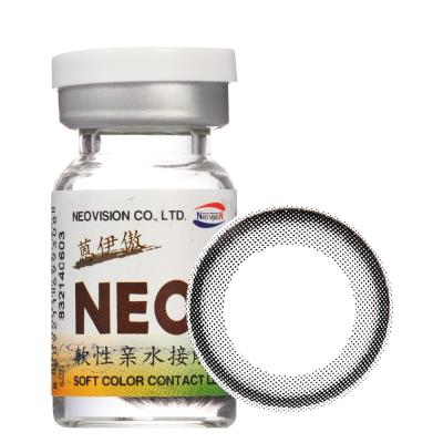 NEO蒽伊傲II代年抛彩色隐形眼镜1片装-N012黑环