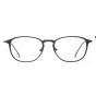 HAN纯钛光学眼镜架-经典哑黑(HD49142-F01)