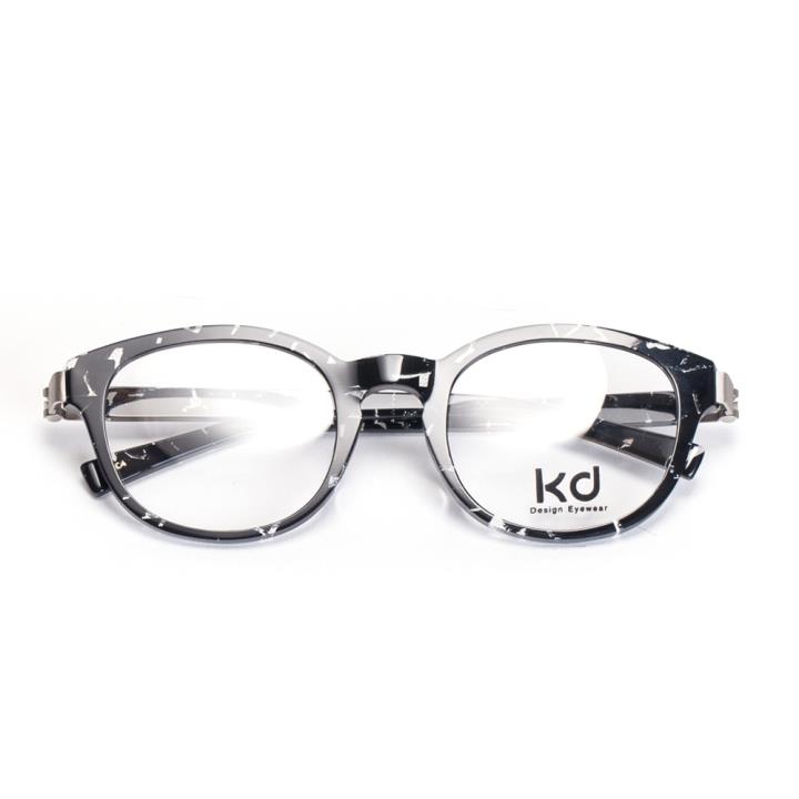 KD时尚光学眼镜架KD1529-C4  黑白相间