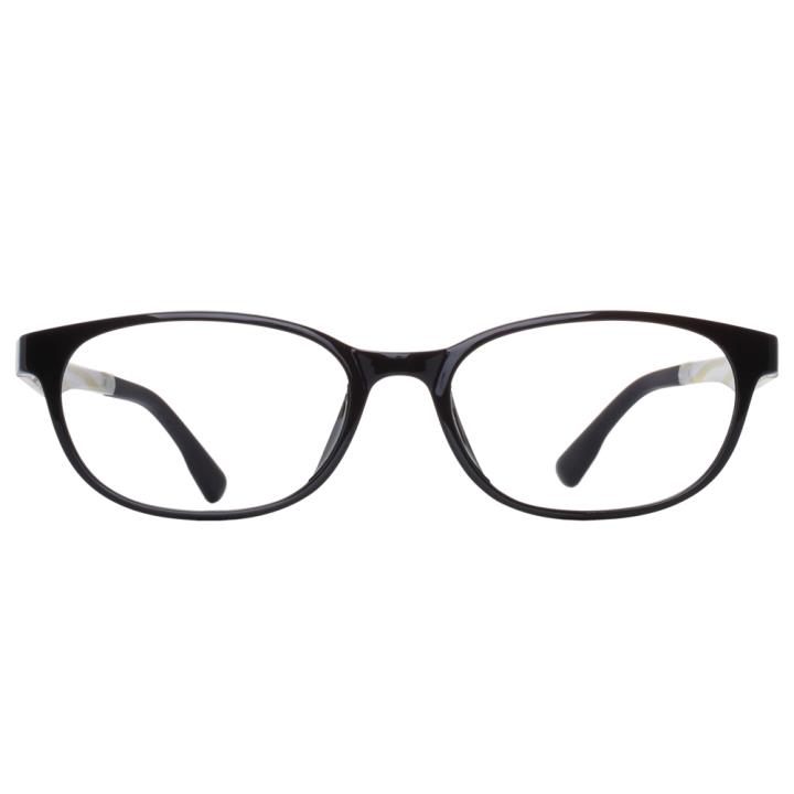 猛犸象TR90眼镜架-黑框白腿(1032-C04)
