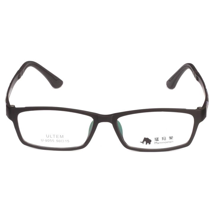 猛犸象钨碳塑钢眼镜架U-8055-C08