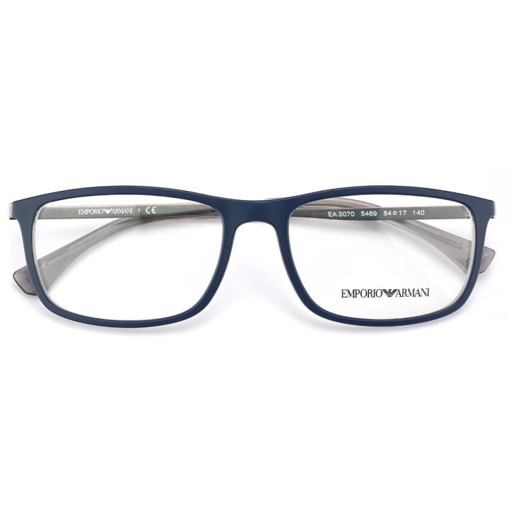 EMPORIO ARMANI框架眼镜0EA3070 5469 54 蓝色