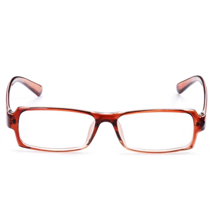 EYELUCY TR90记忆板材眼镜架DS1001-棕色