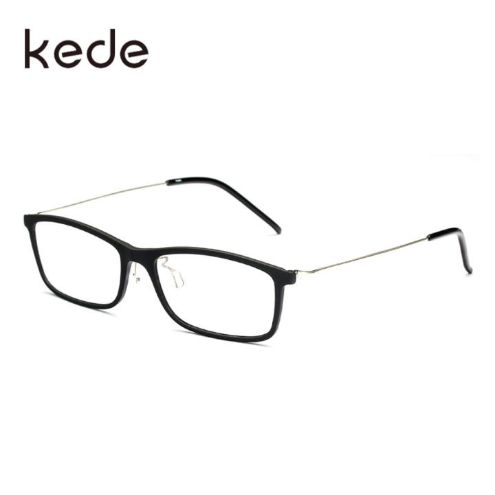kede时尚光学眼镜 ke1834-F01 哑黑