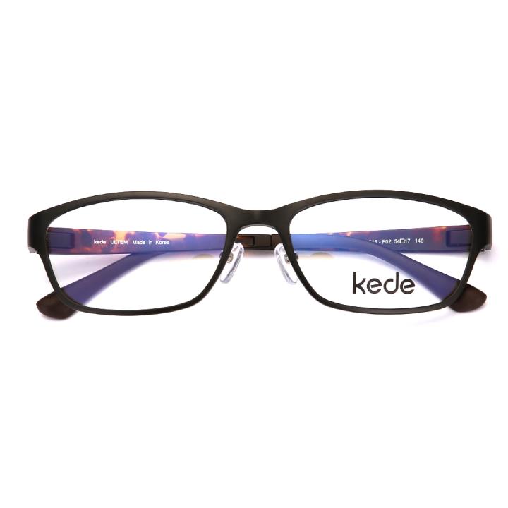 Kede时尚光学眼镜Ke1815-F02 亚黑