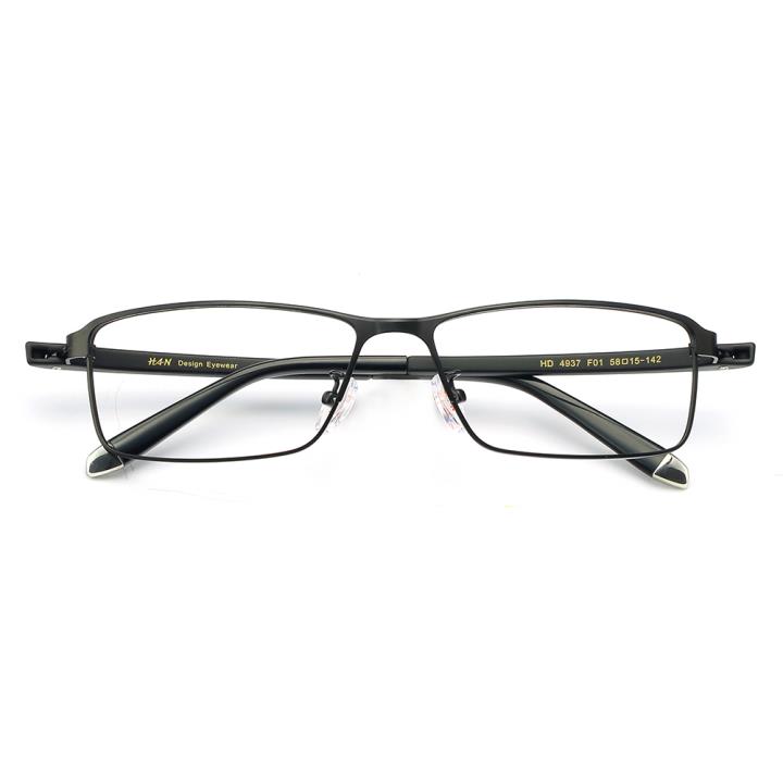 HAN时尚光学眼镜架HD4937-F01 哑黑色