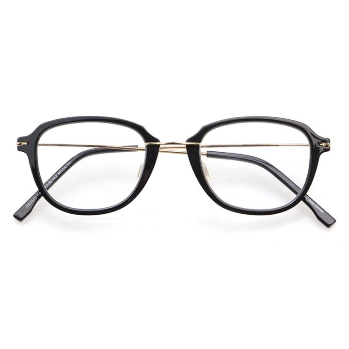 HAN时尚光学眼镜架HD3311-F01 亮黑色