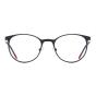 HAN COLLECTION不锈钢光学眼镜架-经典哑黑(HN41123M C01)