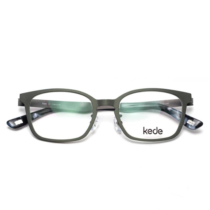 Kede时尚光学眼镜架Ke1411-F15  绿色