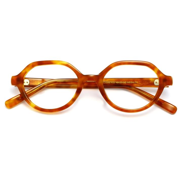 HAN时尚光学眼镜架HD4849-F03 浅玳瑁色