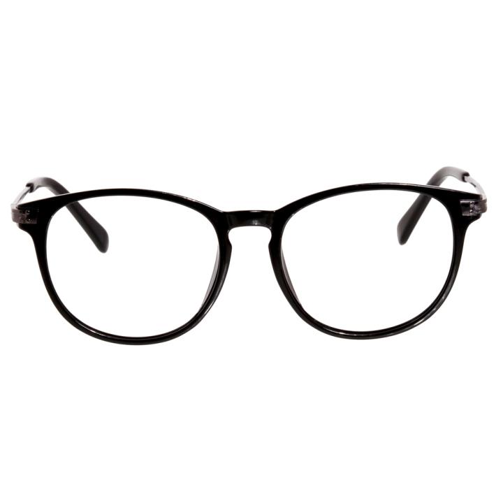 HAN MEGA-TR钛塑近视眼镜架-亮黑(HD3019-C05)