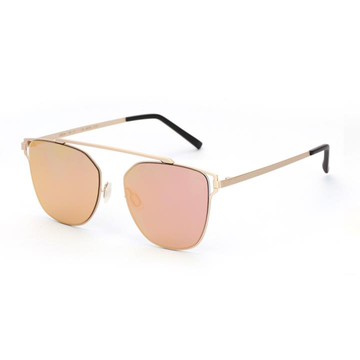 HAN SUNGLASSES防UV太阳眼镜HN53021M C3 金框粉色片