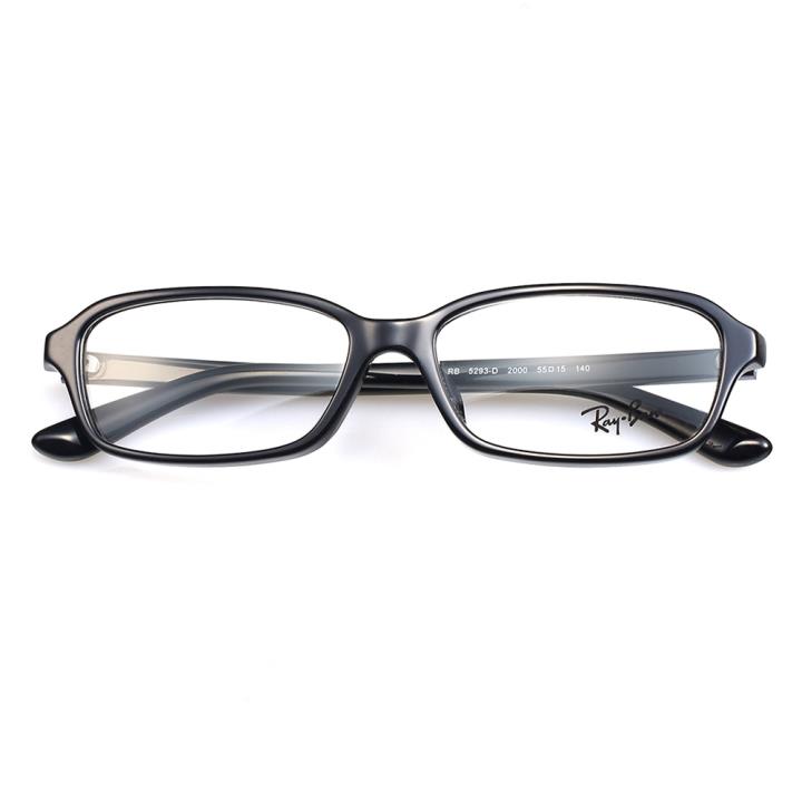 RAY BAN雷朋板材眼镜架-哑黑(ORX5293D-2000/55)