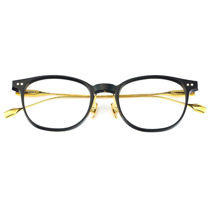 HAN板材光学眼镜架-经典纯黑（HD49300-F01）