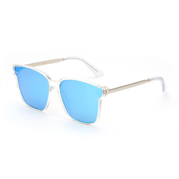 HAN SUNGLASSES防UV太阳眼镜HN52063L C1 透明框蓝色片